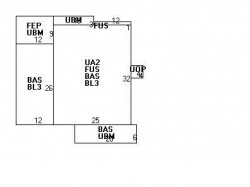 93 Adena Rd, Newton MA  02465-1220 floor plan
