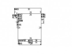 342 Lexington St, Newton MA 02466-1222 floor plan