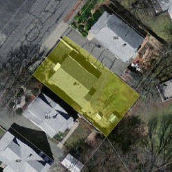 400 California St, Newton MA 02460-1207 aerial view