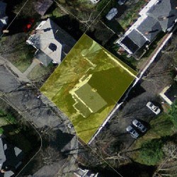26 Hollis St, Newton MA  02458-2010 aerial view