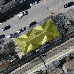 70 Union St, Newton MA 02459-2223 aerial view