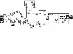 785 Centre St, Newton MA  02458-2599 floor plan