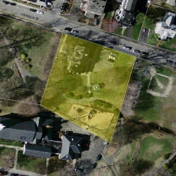 124 Vernon St, Newton MA 02458-2046 aerial view