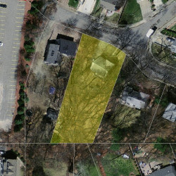 128 Charlemont St, Newton MA 02461-1910 aerial view