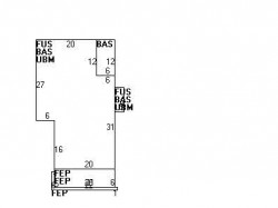 312 Cherry St, Newton MA 02465-1605 floor plan