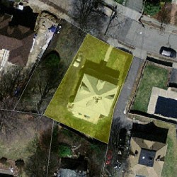 18 Champa St, Newton MA 02464-1225 aerial view