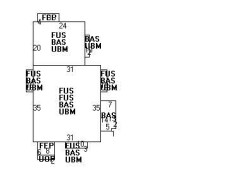 140 Highland St, Newton MA 02465-2412 floor plan