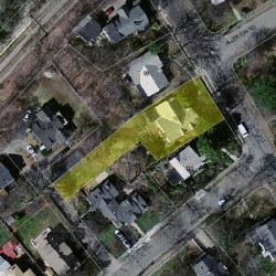 105 Hyde St, Newton MA 02461-1237 aerial view