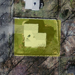 28 Brierfield Rd, Newton MA  02461-2105 aerial view