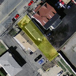 460 Watertown St, Newton MA  02460-1450 aerial view