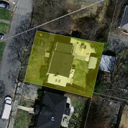 12 Milo St, Newton MA 02465-1012 aerial view