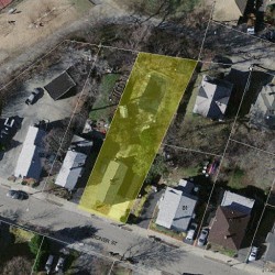 85 Gardner St, Newton MA 02458-1439 aerial view