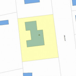 45 Hale St, Newton MA 02464-1310 plot plan