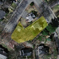 1303 Walnut St, Newton MA 02461-1853 aerial view