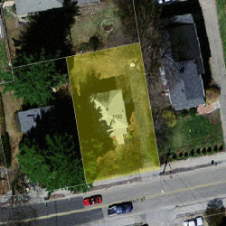 1192 Chestnut St, Newton MA 02464-1309 aerial view