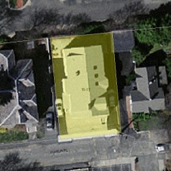15 Claflin Pl, Newton MA 02460-1929 aerial view