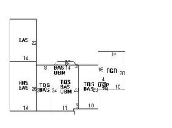 17 Hemlock Rd, Newton MA  02464-1206 floor plan