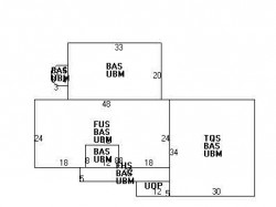 61 Ruane Rd, Newton MA  02465-2627 floor plan