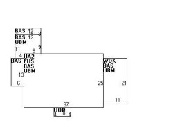 20 Magnolia Ave, Newton MA  02458-2711 floor plan