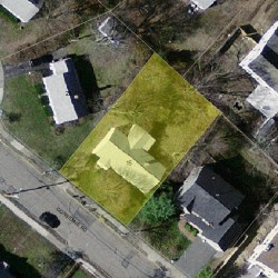 15 Considine Rd, Newton MA  02459-3603 aerial view