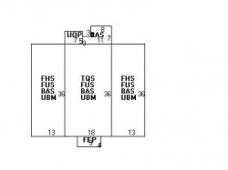 90 Beacon St, Newton MA  02459 floor plan