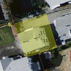 73 Faxon St, Newton MA 02458-1034 aerial view