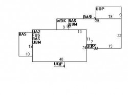 111 Moffat Rd, Newton MA  02468-1114 floor plan