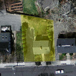 339 Elliot St, Newton MA 02464-1100 aerial view