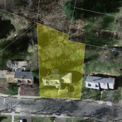19 Truman Rd, Newton MA 02459-2638 aerial view