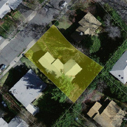 86 Dorcar Rd, Newton MA 02459-3404 aerial view