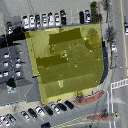 453 Lexington St, Newton MA 02466-1924 aerial view