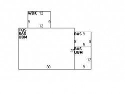 134 Winchester St, Newton MA 02461-2130 floor plan