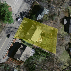 153 Brookline St, Newton MA 02467 aerial view