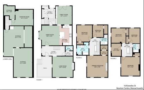 16 Knowles St, Newton MA 02459-2206 exterior