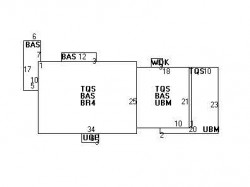 77 Crehore Dr, Newton MA  02462-1136 floor plan