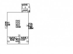 90 Webster St, Newton MA 02465-1820 floor plan