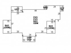 301 Waverley Ave, Newton MA 02458-2713 floor plan