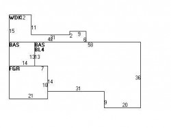 56 Littlefield Rd, Newton MA  02459-3011 floor plan