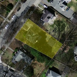 132 Windermere Rd, Newton MA 02466-2718 aerial view