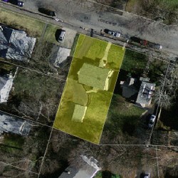 70 Vernon St, Newton MA 02458-2028 aerial view