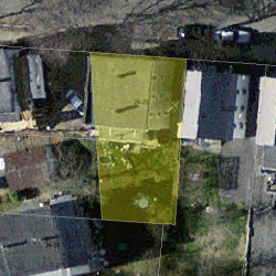 24 Beech St, Newton MA  02458-1026 aerial view