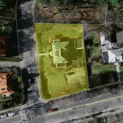 701 Beacon St, Newton MA 02459-1901 aerial view