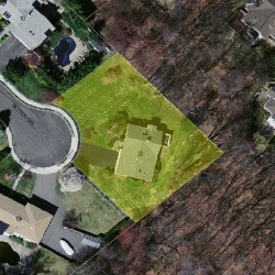 20 Patten Cir, Newton MA 02459-2921 aerial view