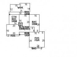 326 Highland Ave, Newton MA 02465-2514 floor plan