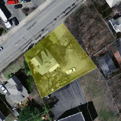 1652 Centre St, Newton MA  02461-1522 aerial view