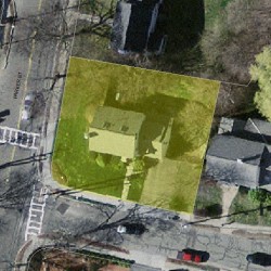 6 Hagen Rd, Newton MA  02459-2752 aerial view
