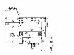 47 Caroline Park, Newton MA 02468-1101 floor plan