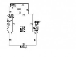 19 Channing St, Newton MA  02458-1628 floor plan