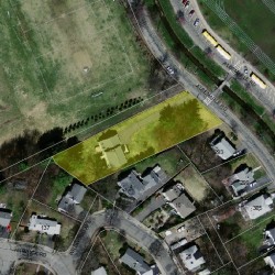 285 Albemarle Rd, Newton MA  02460-1359 aerial view