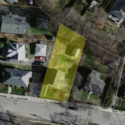 11 Nonantum St, Newton MA  02458-2431 aerial view